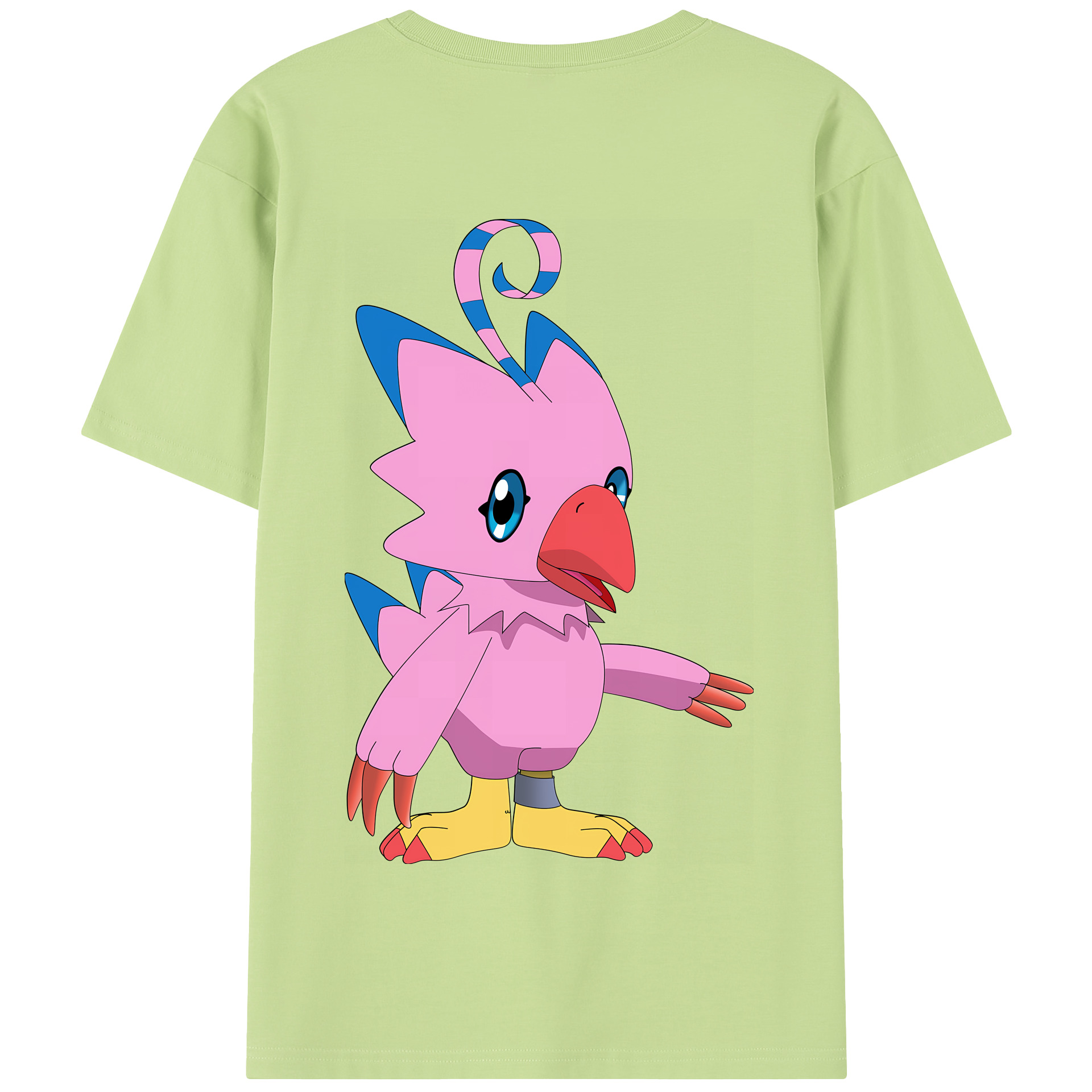 （画像用） Digimon デジタルモンスター/デジモン 綿100％半袖Tシャツ（背面プリント）